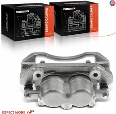 A-Premium Disc Brake Caliper Assembly with Bracket Compatible with Select Dodge