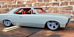 Resin 21/20 Inch 80s Camaro/Monte Carlo Model car Wheels/Tires 1/24 1/25 scale