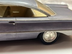 VTG RARE 1960 Release AMT 1960 Ford Starliner Model Kit Built # 1160-139 W/ Box