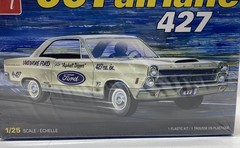 AMT ’66 Ford Fairlane 427 Plastic Model Kit 1:25 Scale Round 2 Sealed New
