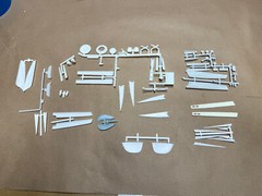 Fender SKIRTS Kustom 1950’s 60’s Custom Chopped HUGE LOT Parts Model 1/25 Scale