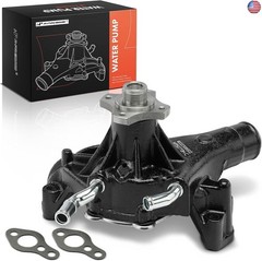 A-Premium Water Pump with Gasket [OHV 4.3 5.0 5.7L] Compatible with GMC, Chevy,