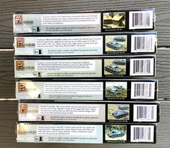 6 X PEGASUS 1/72 WW II RUSSIAN / SOVIET TANKS 2 PER BOX PLASTIC MODEL KITS F/S
