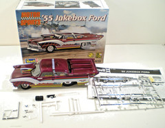 REVELL 55 JUKEBOX FORD FUNNY CAR BUILT UP FOR PARTS OR RESTORATION