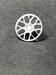 1:24, 1/25 Scale resin 3d Printed Wheel Set For Scale Modeling