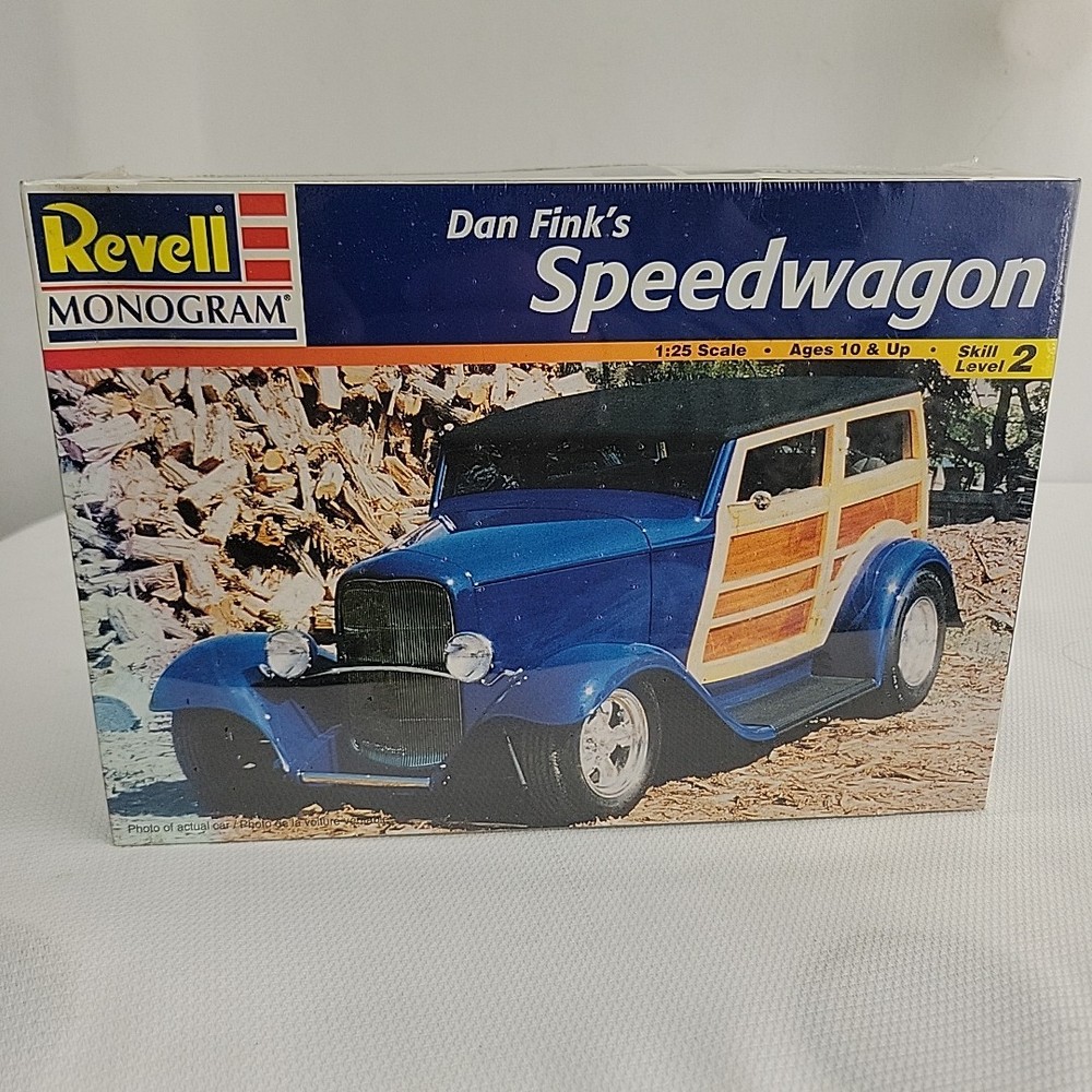 MONOGRAM – DAN FINK’S SPEEDWAGON – 1:25 SCALE KIT #85-7606 – VINTAGE SEALED NIB