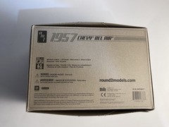 AMT 1957 Chevy Bel Air Model Car Scale 1:25 Blue White New Sealed Parts In Box