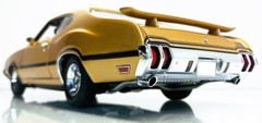 Oldsmobile 442 OLDS Built Muscle Race Classic Car Model Hot Rod Carousel GO1 24