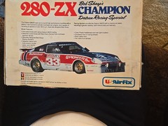 US Airfix 8150 1/24 Scale Bob Sharp’s Champion 1980 Datsun 280-ZX Model Car Kit
