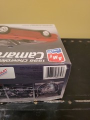 AMT ERTL 1996 Chevrolet Camaro Z28 Convertible 1:25 Scale Model Kit Red