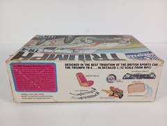 Triumph TR-4 European Racing Series MPC 1:32 Model Kit 2-1016 Sealed Parts Bag