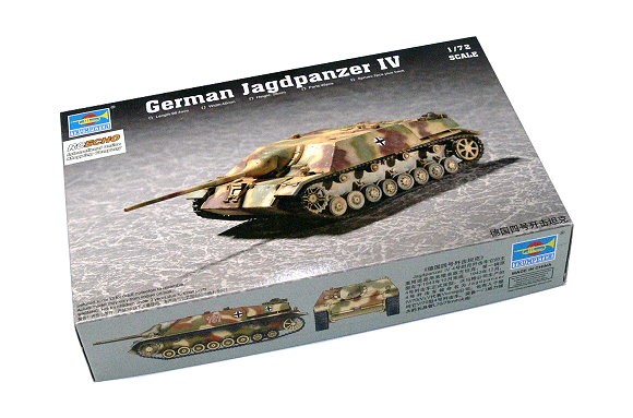 TRUMPETER 07262 Military Model 1/72 German Jagdpanzer IV Scale Hobby P7262