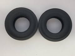 PAD PRINTED M&H RACEMASTER DRAG SLICKS from 72 Nova 1:25 AMT Model Kit