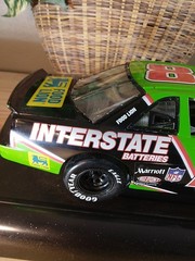 VTG Dale Jarrett #18 1:24 Interstate Batteries Chevrolet Lumina NASCAR W/Stand