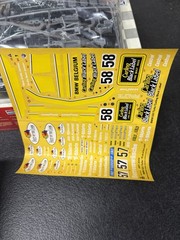ESCI BMW 320 Carling Black Label 1/24 Model # 3005 Open Box Sealed Parts