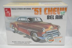AMT T295 Build Stock or Drag 1951 ’51 Chevy Bel Air MODEL KIT 1:25 NEW SEALED