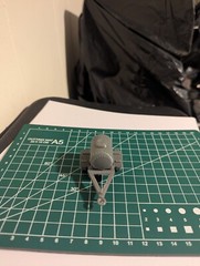 3D Printed 1/144 Unpainted U.S. Water Tank Trailer