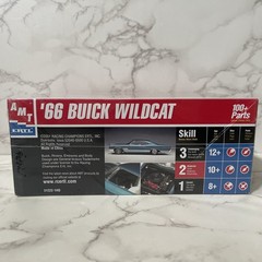 AMT ERTL ’66 Buick Wildcat 1:25 Scale Model Car Kit New Sealed 31222-1HD