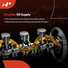 Standard Volume Oil Pump Compatible with 1965-1994 Small M55 Standard Volume