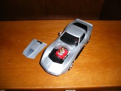 ADULT CUSTOM BUILT 82 CORVETTE STREET MACHINE MODEL NEW 1/24
