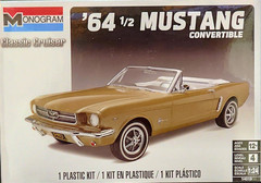 ’64 1/2 Mustang Convertible Monogram 1:24 NEW FACTORY SEALED *US Seller*