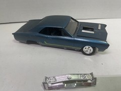 1/25-1/24 1966 CHEVROLET CHEVELLE BLUE BUILT PARTS MODEL CAR KIT