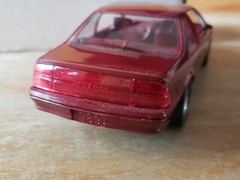 1989 CHEVY BERETTA GT MED GARNET PROMO ERTL CAR AMT NIB 6059 GENERAL MOTORS GM