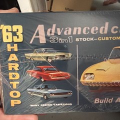 AMT 1963 Ford 500XL Hardtop Advanced Customizing Kit 38453 – NIB Factory Sealed!