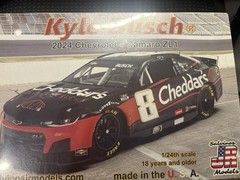Salvino’s JR Kyle Busch Model Lot Camaro ZL1 Nascar 1/24 Scale Cars SEALED