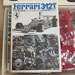 Tamiya 1/12 Ferrari 312T Big Scale Series F1 Vintage Plastic model Kit NEW