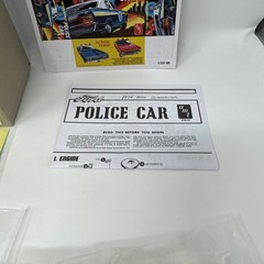 AMT Ford Interceptor Police Car 1/25 Model Kit 38466 Open Box Unbuilt T4