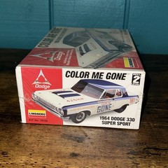 Lindberg Color Me Gone 1964 Dodge 330 Super Sport Kit # 72156 Factory Sealed