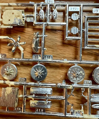 Vintage Model Car Chrome Parts Lot Sprues Trees Original Bags AMT MPC Monogram