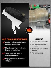 603-054 Engine Coolant Expansion Reservoir Tank with Cap Compatible with Chevy