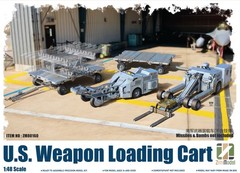 ZIMI Model 80160 1/48 U.S.Weapon Loading Cart Model(NO Missiles & Bombs Included