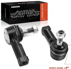 A-Premium 2 x Front Outer Tie Rod Ends, Compatible with Mitsubishi Outlander