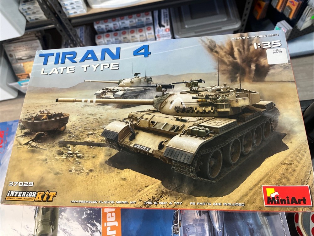1/35 MiniArt #37029 Tiran 4 Late Type Interior Kit