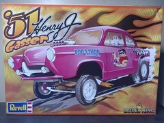 Gasser 🌟 Parachute 1951 Henry J 1:25 Scale 1000s Model Car Parts 4 Sale.