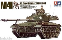 Tamiya 35055 1/35 Scale Military Model Kit US M41 Walker Bulldog Light Tank