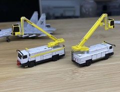1/200 wing snow removal vehicle resin finished product 1pcs