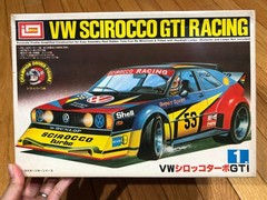 VOLKSWAGEN SCIROCCO GTI RACING 1/24 MODEL KIT IMAI VINTAGE VW