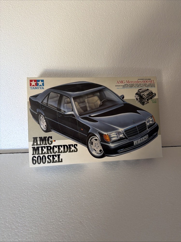 Tamiya Mercedes Benz AMG 600SEL 1/24 Model Sports Car Series No128 Japan Used
