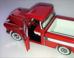 55Chevy1955 Pickup Truck Chevrolet Vintage Classic Built Metal Model Car1957 57