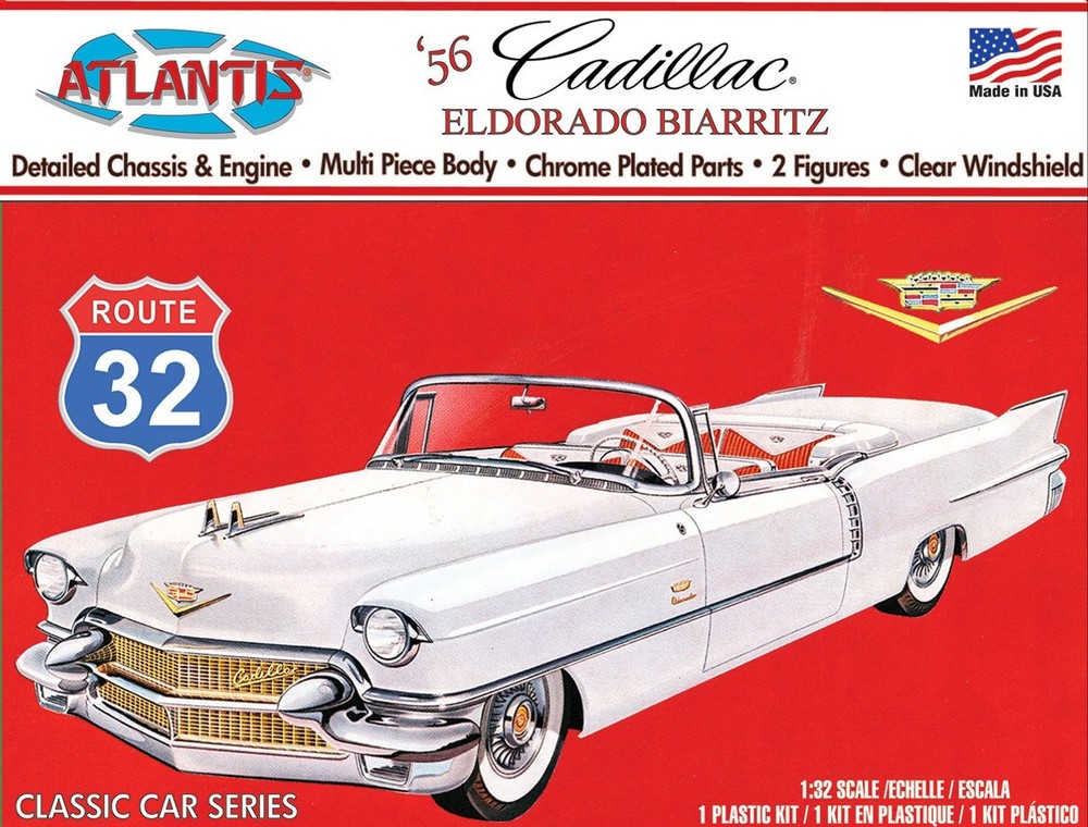1956 Cadillac Eldorado Biarritz 1/32 scale Atlantis Models