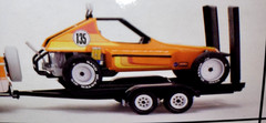 TRAVEL TRAILER WITH TANDEM WHEELS WORKING RAMPS (TRAILER ONLY)