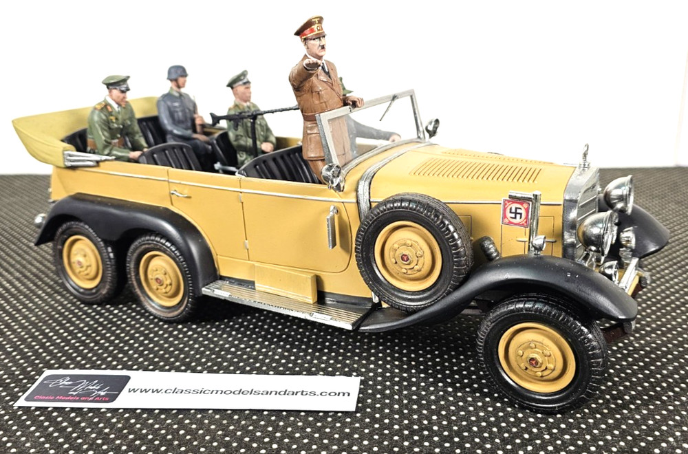 Mercedes Benz W-31 Type G4 Model Kit Scale 1/20-1/24
