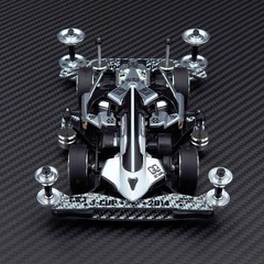 Silver JueDi ZhanChe Mini 4WD, Carbon & Alloy Upgraded, Ready to Run
