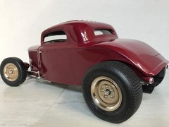 1/8 scale Chopped 1933 1934 Ford 3-window Coupe Body Only Best Available