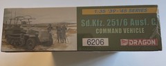 Dragon 6206 1:35 Sd.Kfz. 251/6 Ausf. C Command Vehicle Factory Sealed