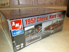 Vintage AMT 1957 Chevy Hard Top, 1/25 #31543, 2002 Issue – BRAND NEW SEALED